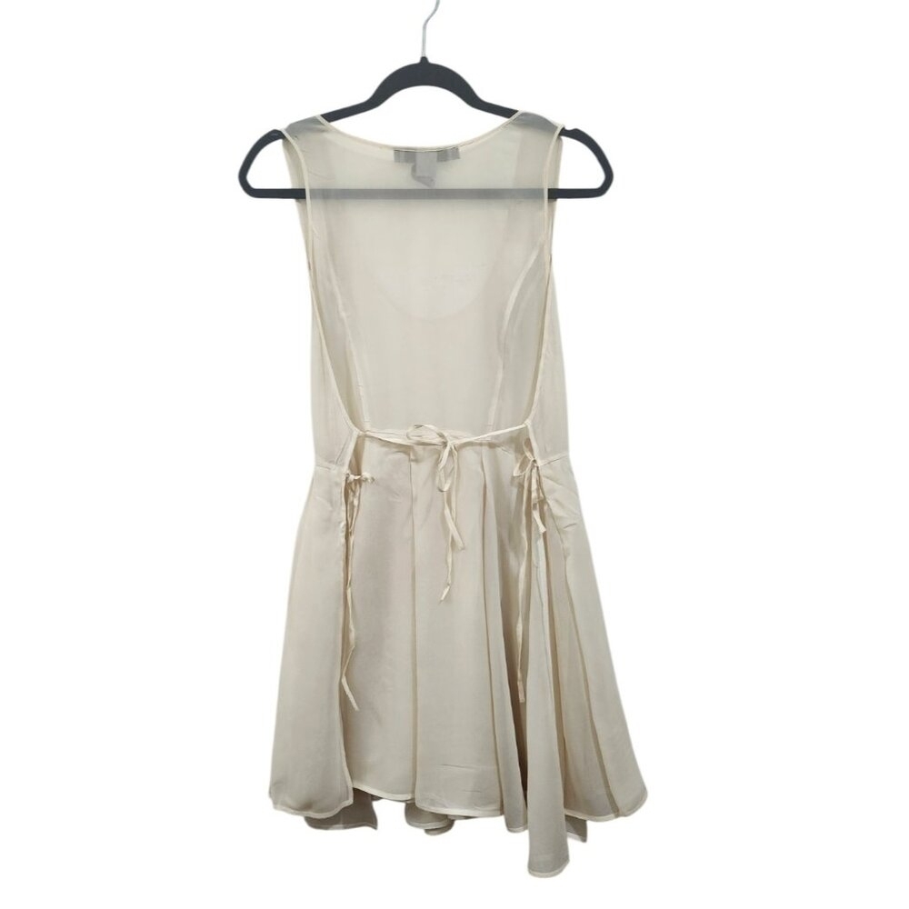 Morgane Le Fay Ruslan dress Ivory silk chiffon Size S - Picture 5 of 12